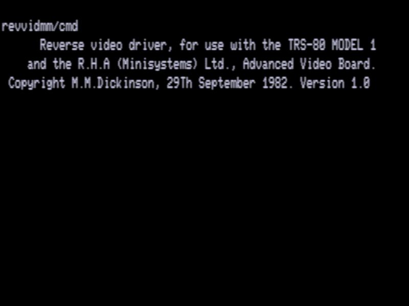 Screen shot